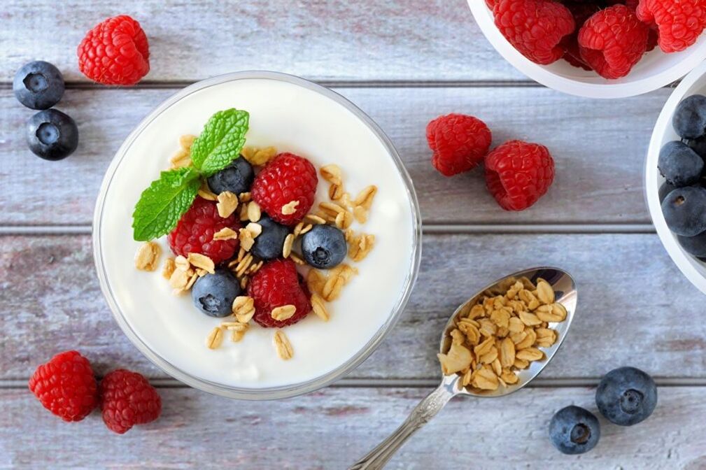 Régime pour la gastrite